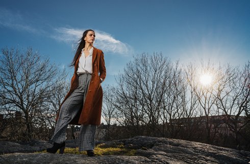Swedish actress/ Svenska skådespelaren Cecilia Säverman model for Arantxa Hurtado at Bohemian Light